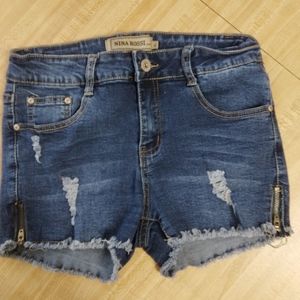 Ninna Rossi blue jeans shorts